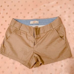J. Crew chino shorts